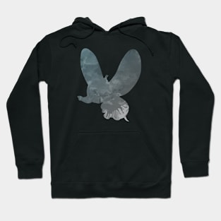 Elephant Inspired Silhouette Hoodie